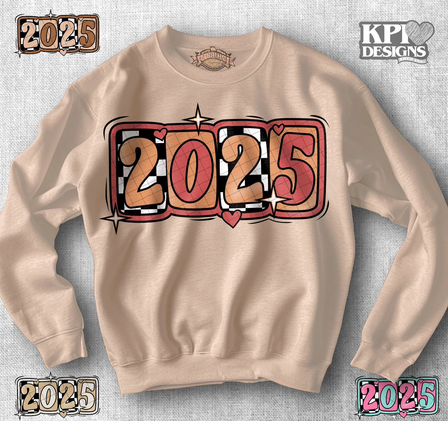 2025 (4-pack) - Dec2024 - PNG - Digital Design