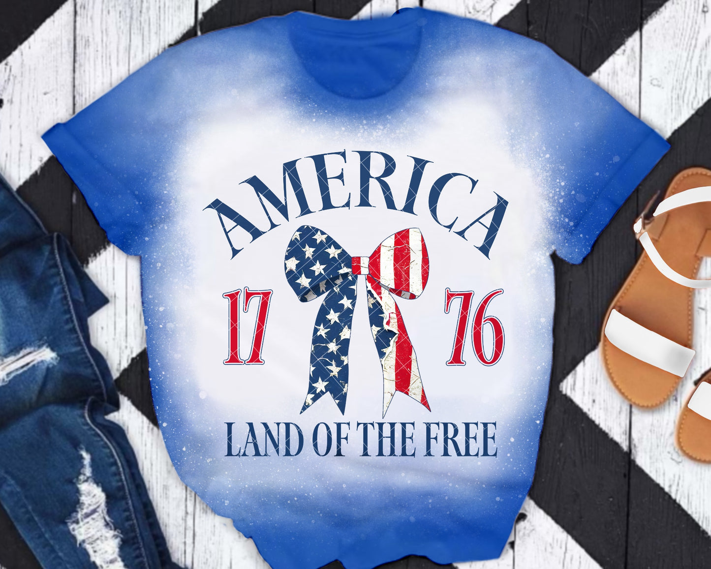 America - Land of the Free (2-pack) - June2024 - PNG - Digital Design