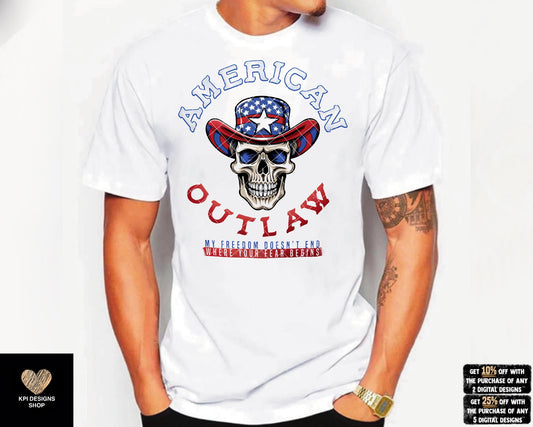 American Outlaw - June2023 - PNG - Digital Design