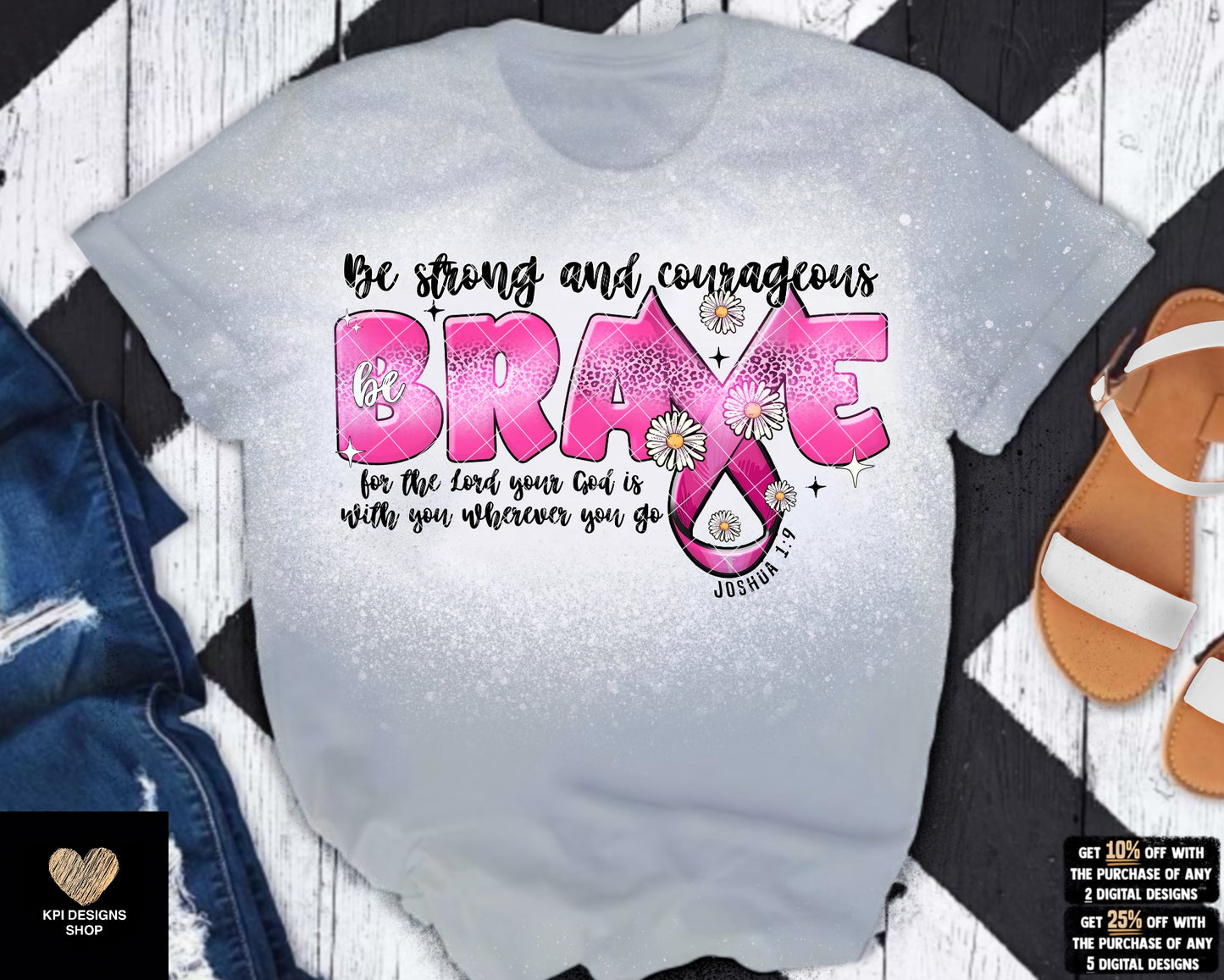 Be Brave (Cancer Awareness Month) - Sept2023 - PNG - Digital Design