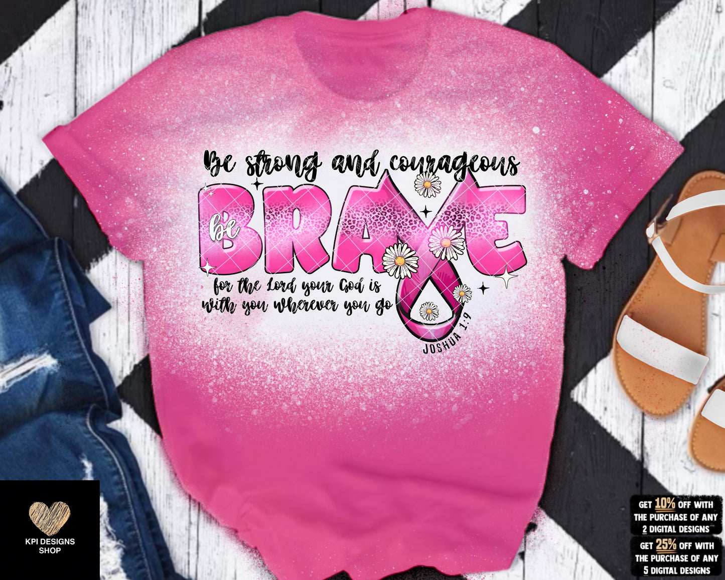 Be Brave (Cancer Awareness Month) - Sept2023 - PNG - Digital Design