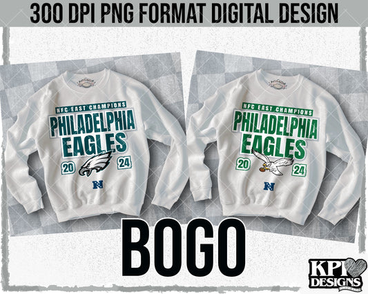 Eagles Champs BOGO - Dec2024 - PNG - Digital Design (Personal Use Recommended)