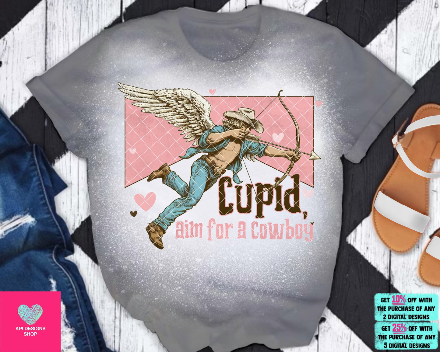 BUNDLE: Cupid Aim (6-pack) - Dec2023 - PNG - Digital Design