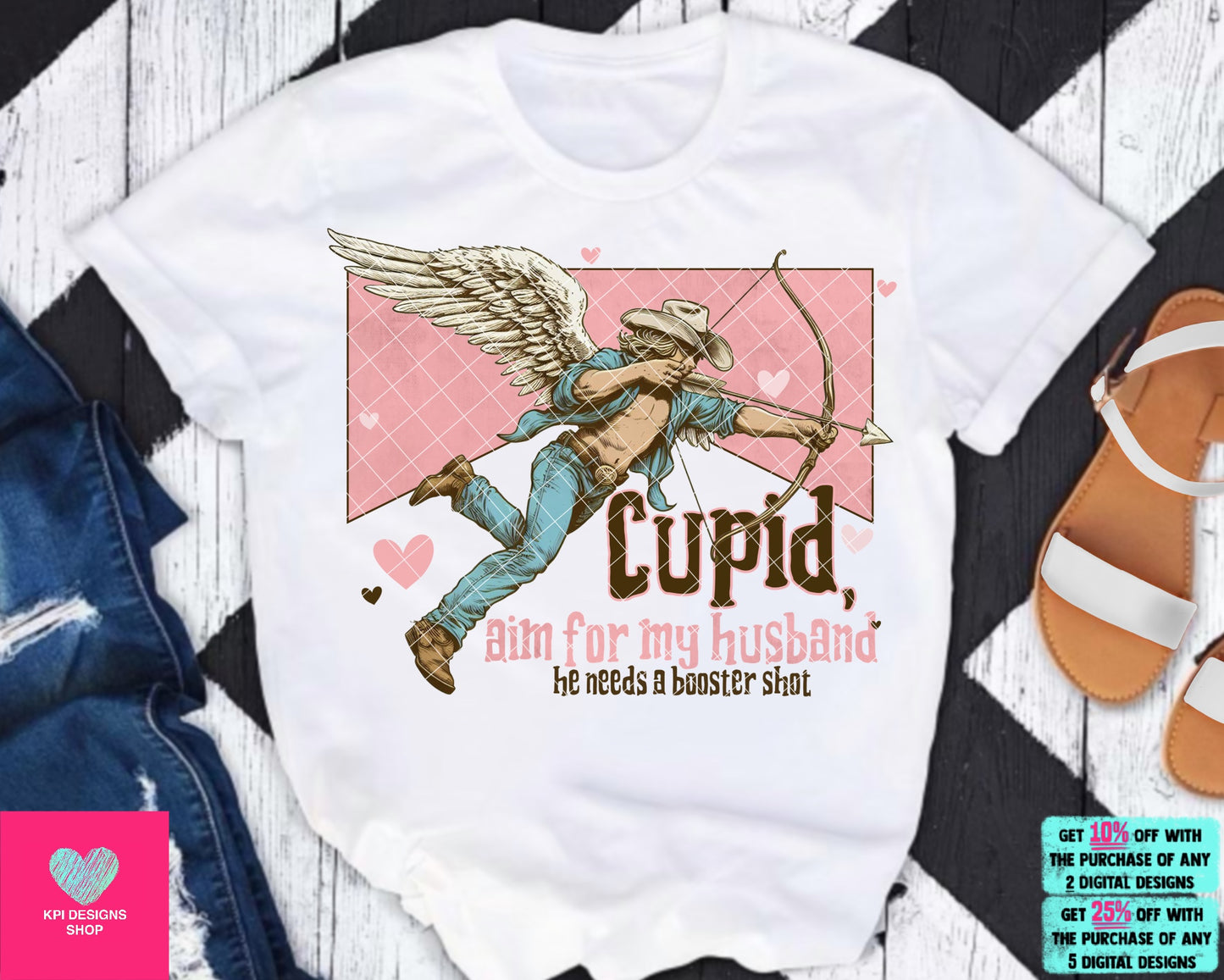 BUNDLE: Cupid Aim (6-pack) - Dec2023 - PNG - Digital Design