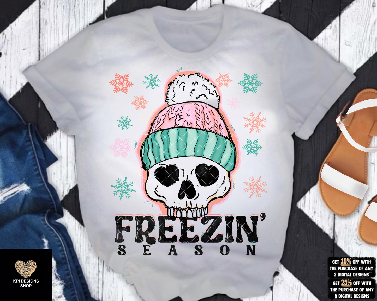 Freezin' Season - Oct2023 - PNG - Digital Design