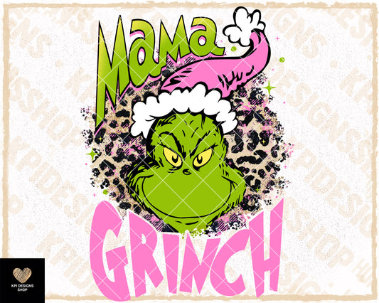 Mama Mean One - PNG - Digital Designs - (Personal Use Recommended