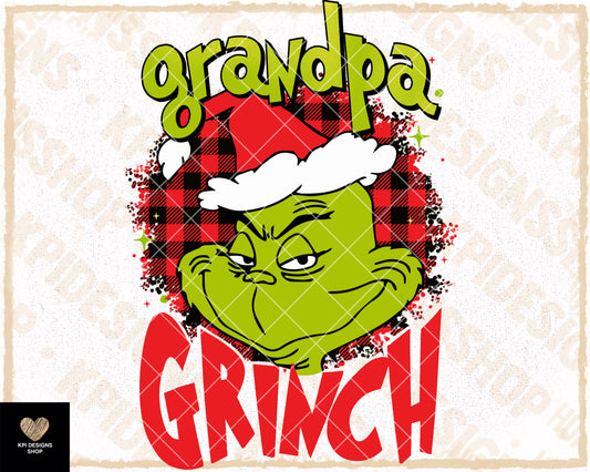 Grandpa Mean One - PNG - Digital Designs - (Personal Use Recommended