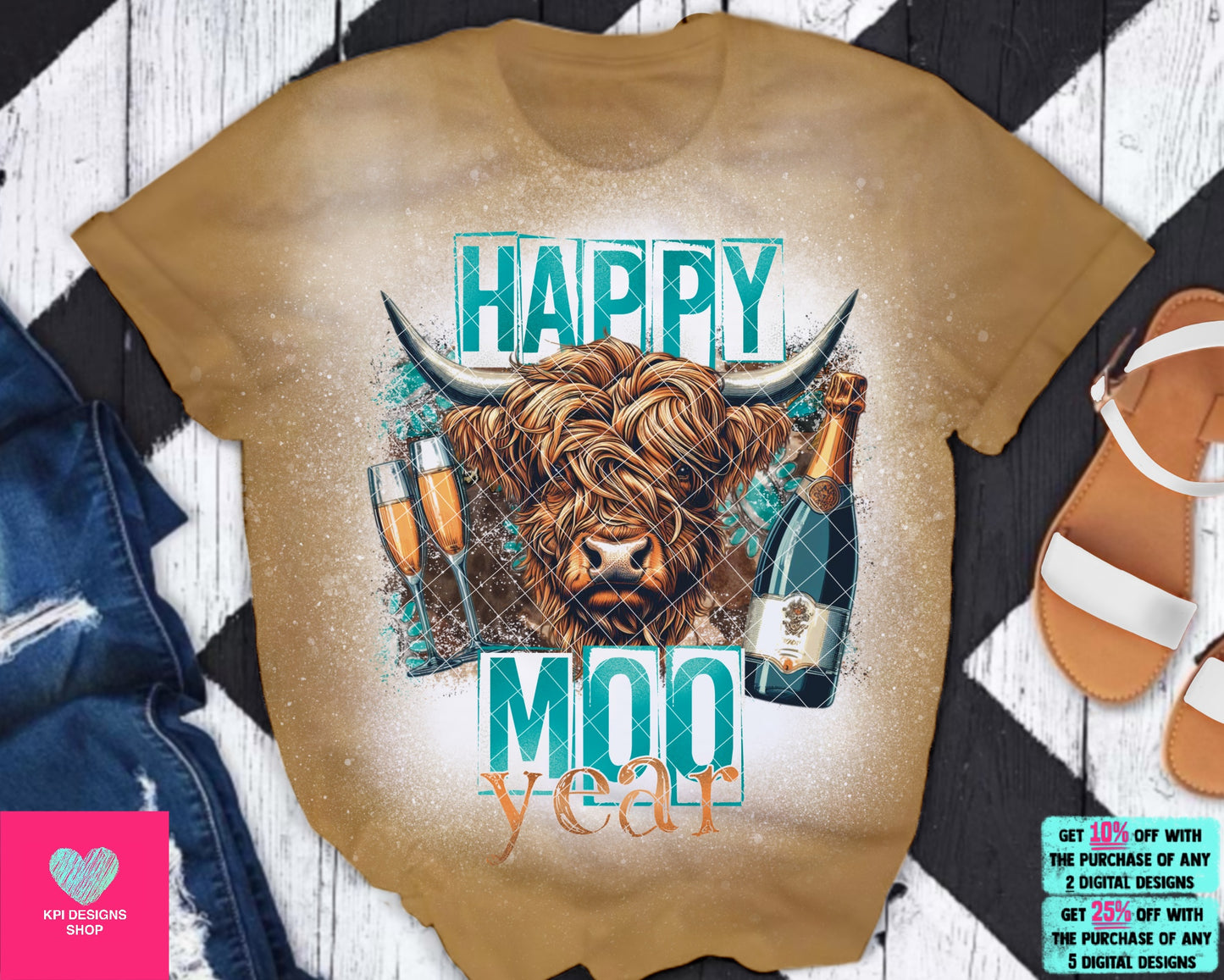 Happy Moo Year - Nov2023 - PNG - Digital Design