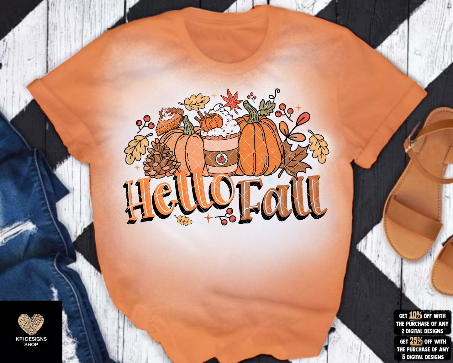 Hello Fall - Sept2023 - PNG - Digital Design