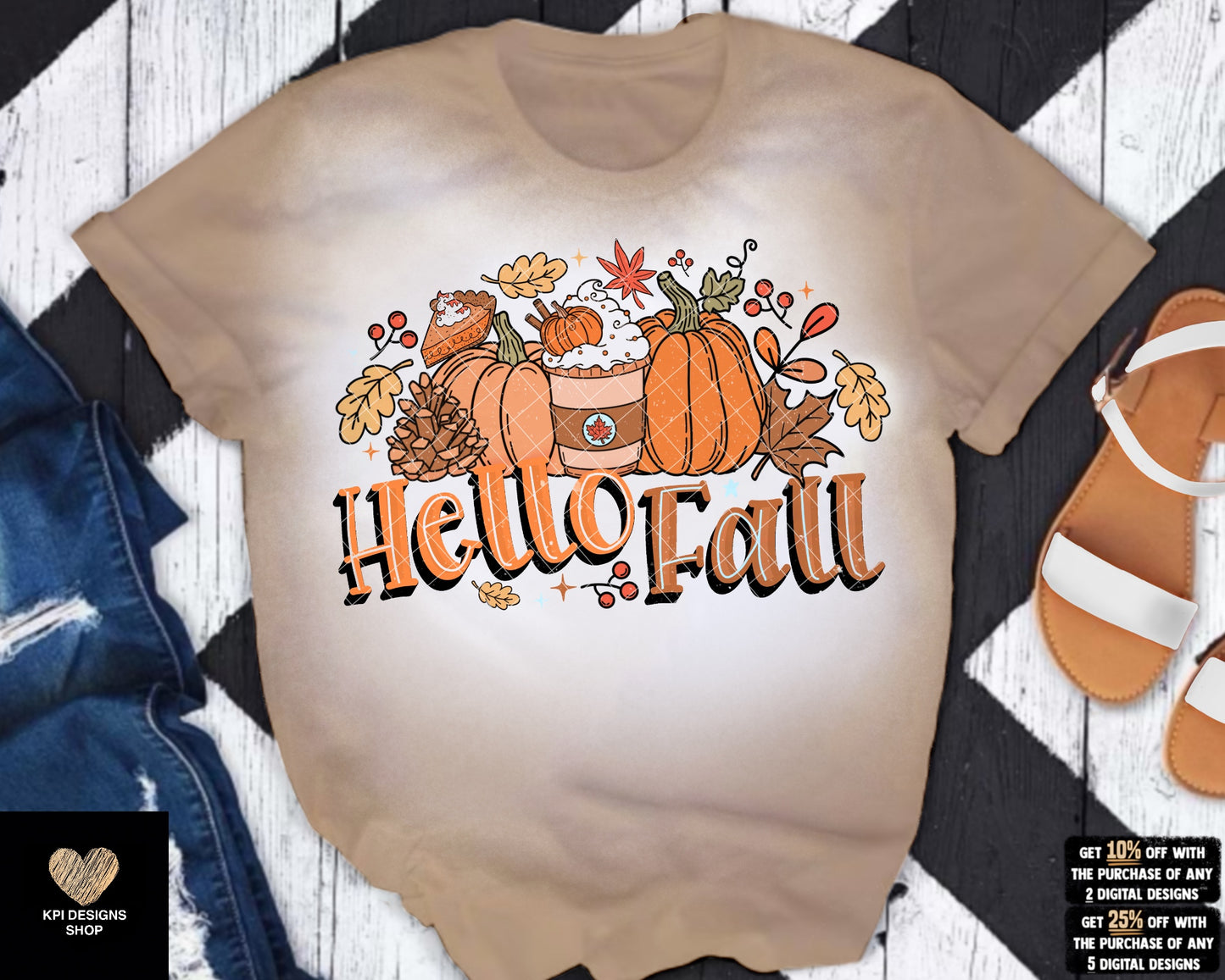 Hello Fall - Sept2023 - PNG - Digital Design