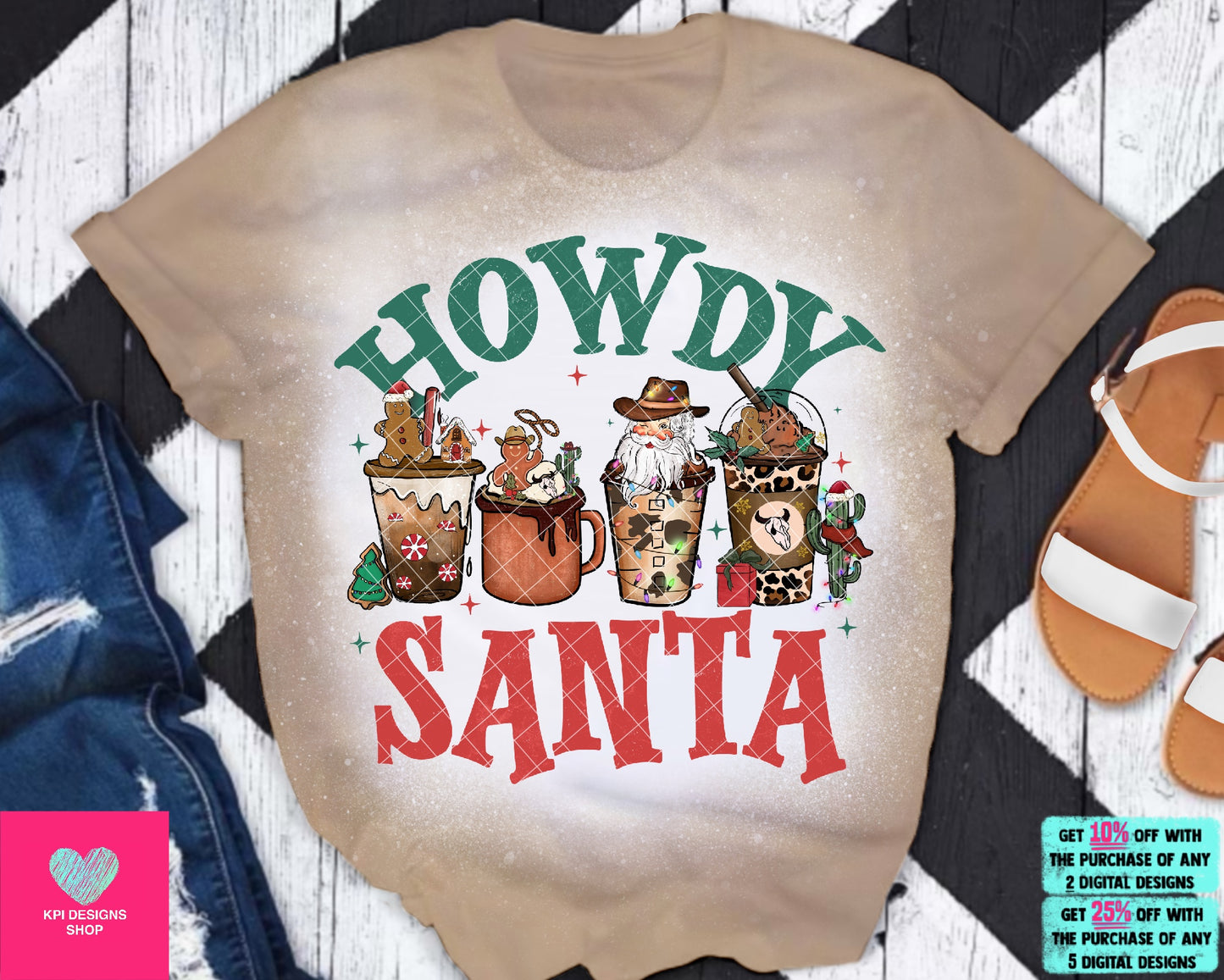 Howdy Santa - Oct2023 - PNG - Digital Design