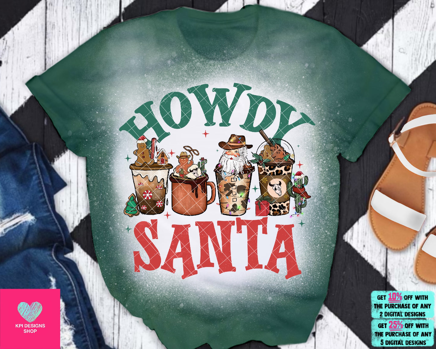 Howdy Santa - Oct2023 - PNG - Digital Design