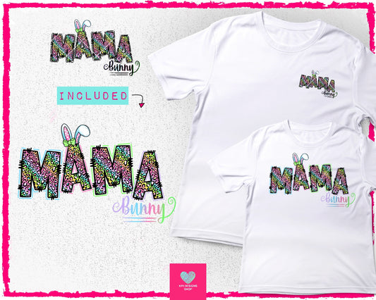 Mama Bunny (2-pack) - Mar2024 - PNG - Digital Design