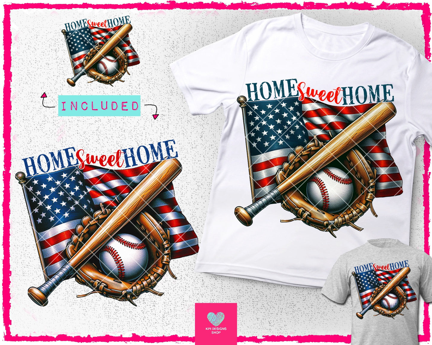 Home Sweet Home (2-pack) - Apr2024 - PNG - Digital Design