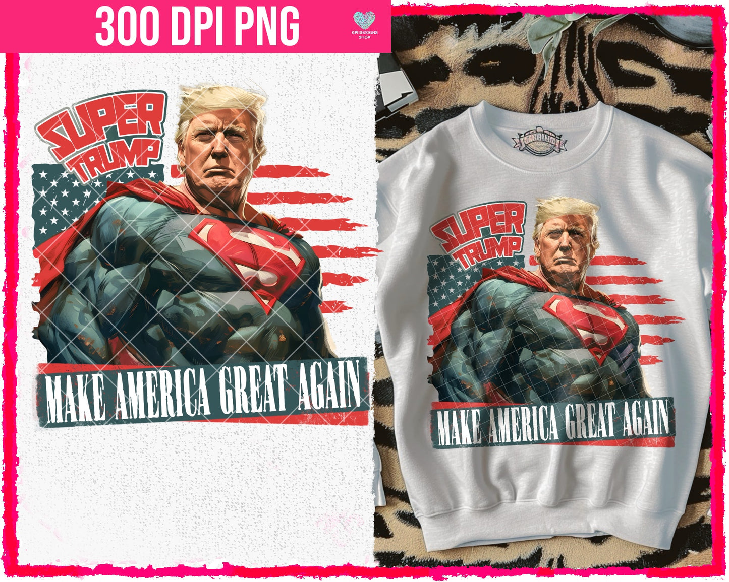 Super Trump - May2024 - PNG - Digital Design