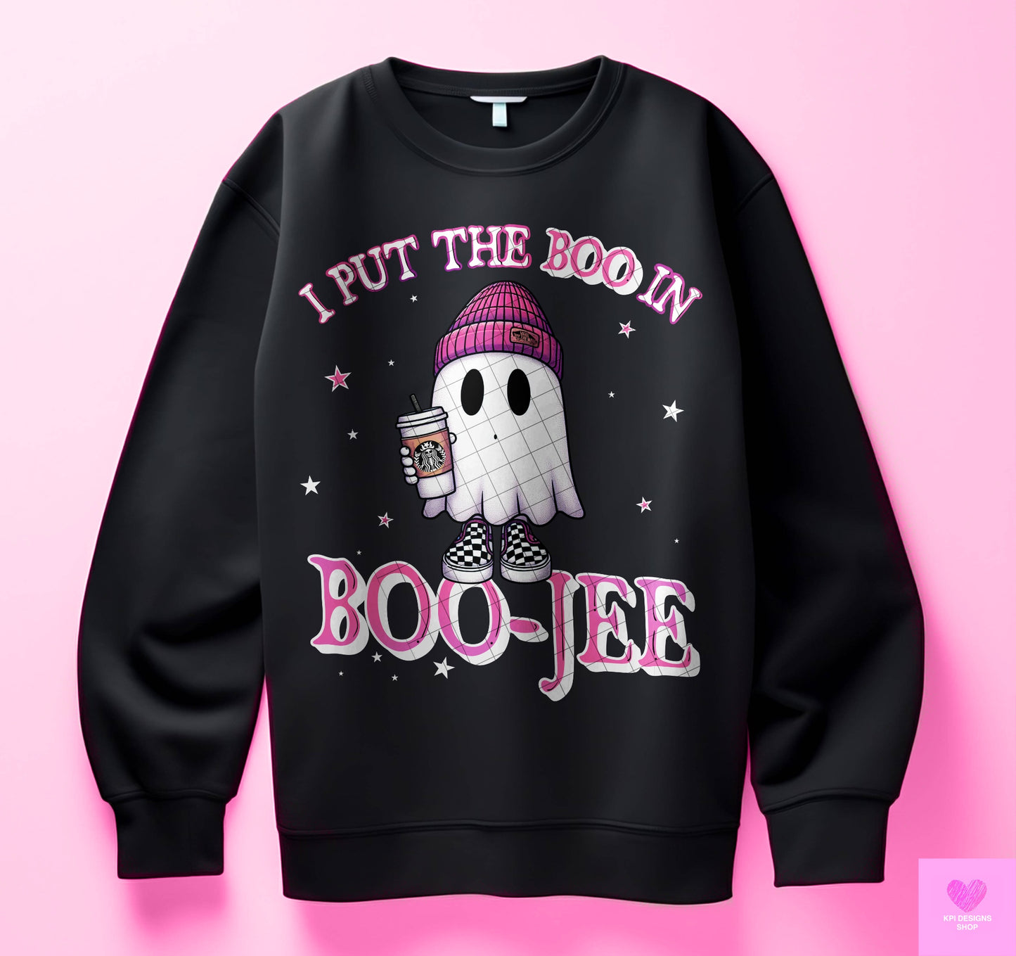 I Put the Boo in Boo-Jee (4-pack) - Sept2024 - PNG - Digital Design