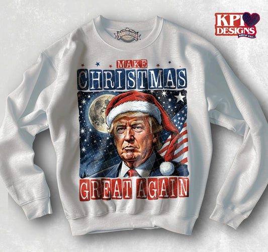 BUNDLE: Make Christmas Great Again (6 Designs) - Nov2024 - PNG - Digital Design