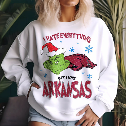 I Hate Everything But I Love Arkansas - Nov2024 - PNG - Digital Design (Personal Use Recommended)