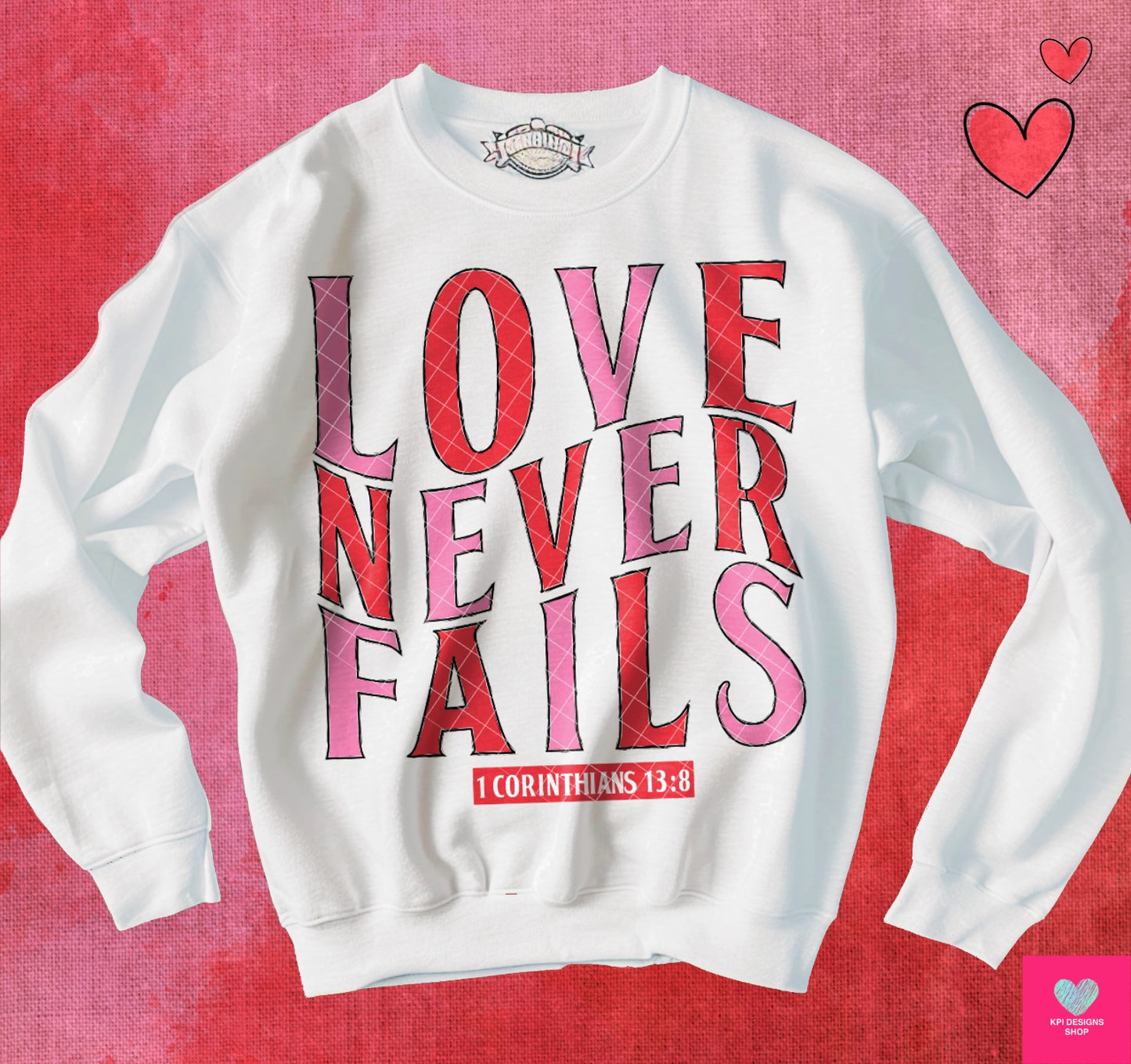 Love Never Fails (3-pack)- Dec2024 - PNG - Digital Design