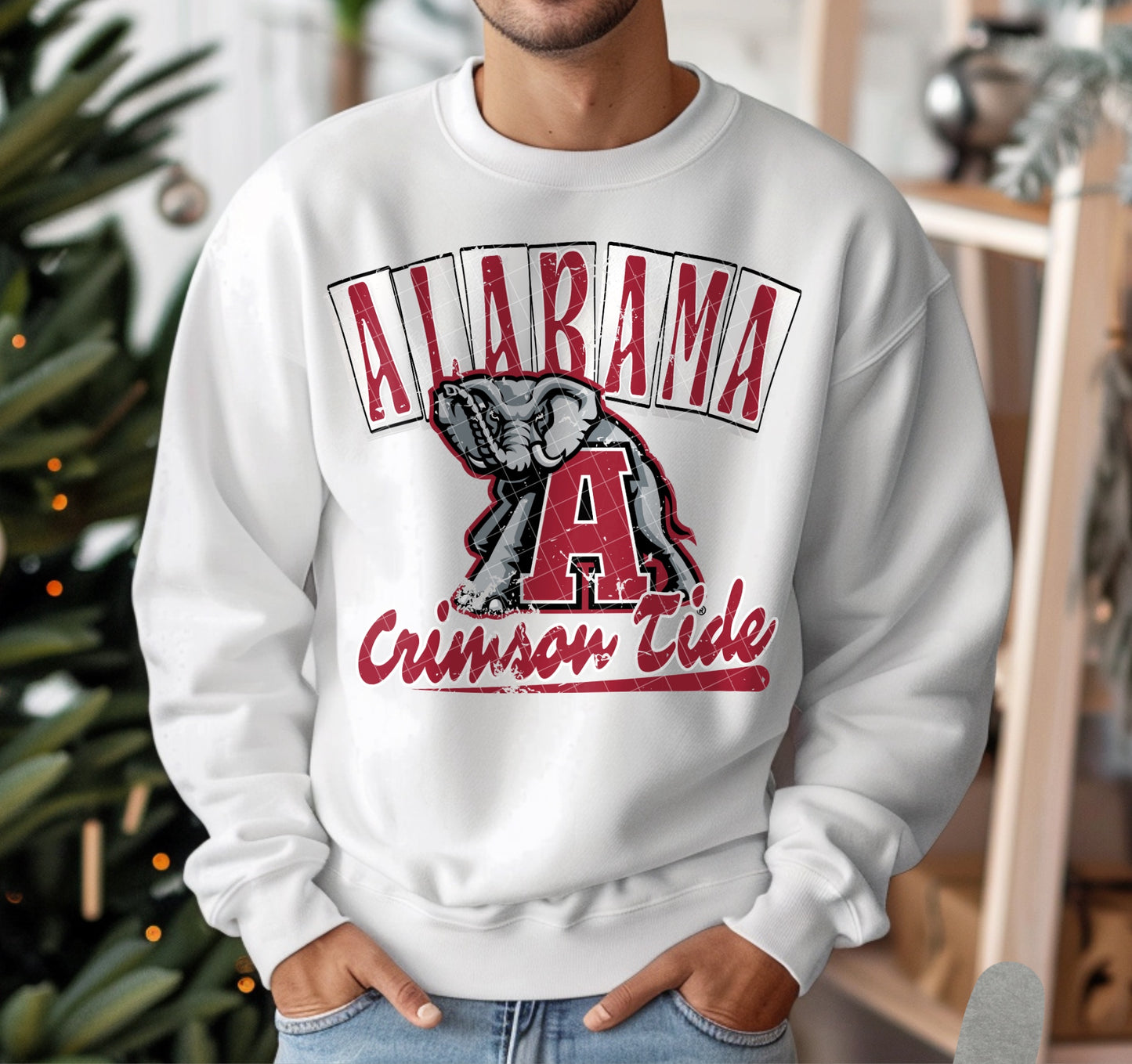 Alabama Retro + Pocket Design - Dec2024 - PNG - Digital Design (Personal Use Recommended)