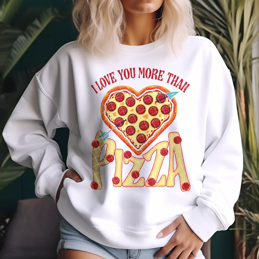 I Love You More than Pizza (2-pack) - Jan2025 - PNG - Digital Design