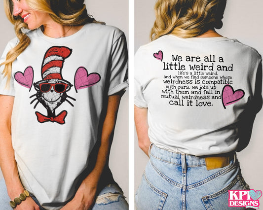 We are All a Little Weird + Matching Pocket (4-pack) - Jan2025 - PNG - Digital Design