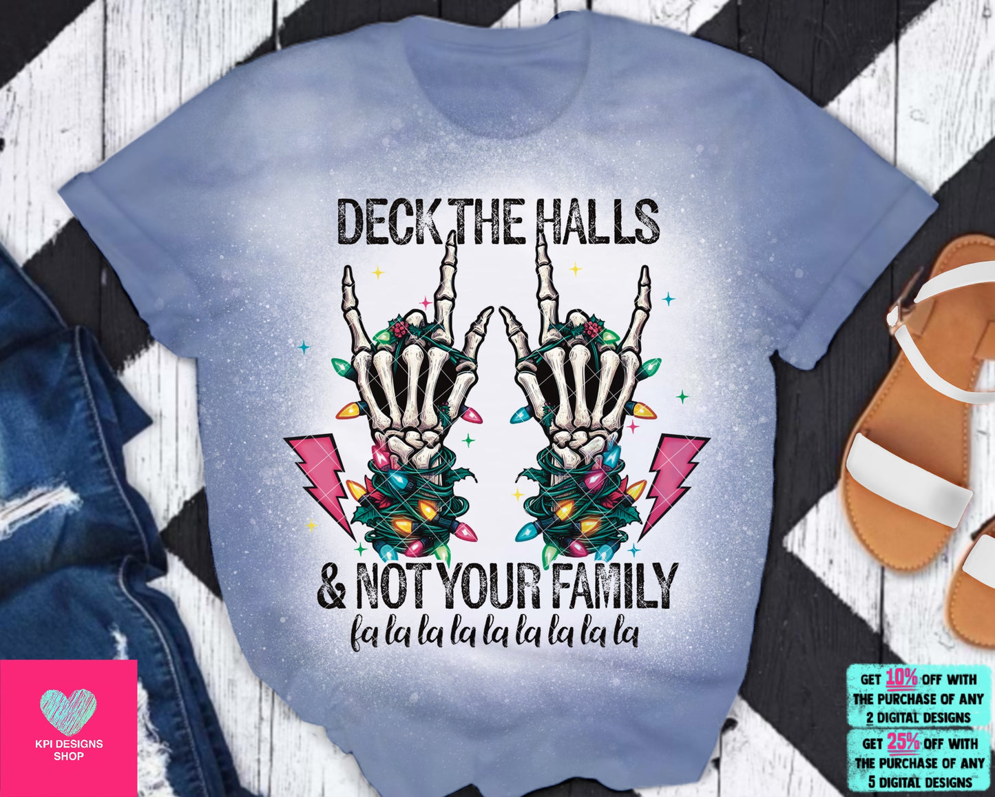 Deck the Halls & Not Your Family - Nov2023 - PNG - Digital Designs