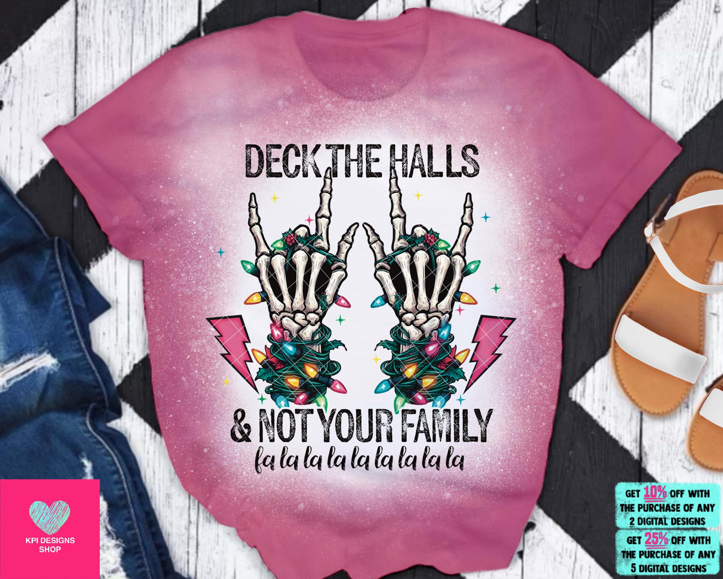 Deck the Halls & Not Your Family - Nov2023 - PNG - Digital Designs