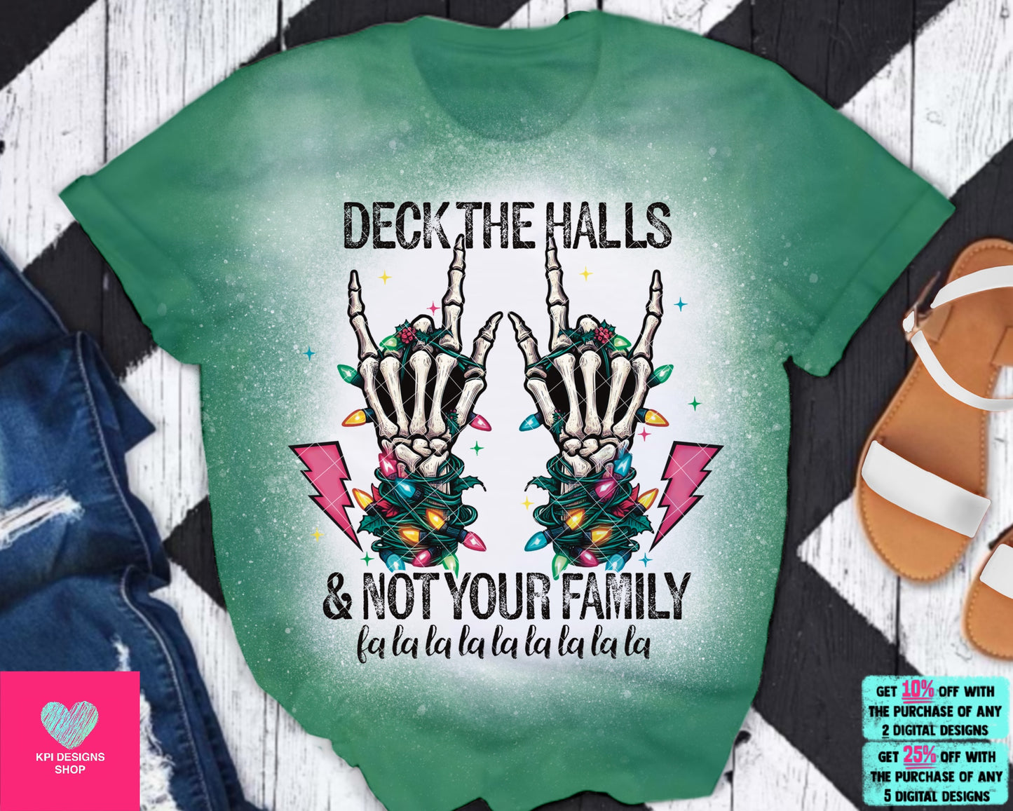 Deck the Halls & Not Your Family - Nov2023 - PNG - Digital Designs