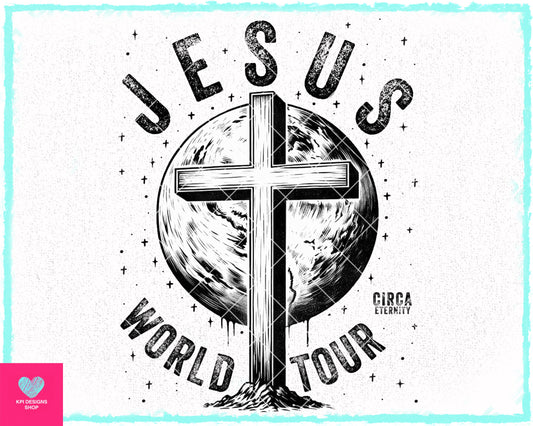 Jesus World Tour (2-pack) - Nov2023 - PNG - Digital Design