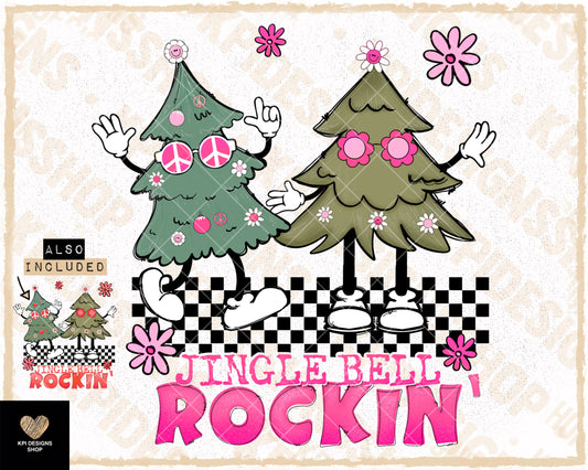 Jingle Bell Rockin (2-pack) - Oct2023 - PNG - Digital Design