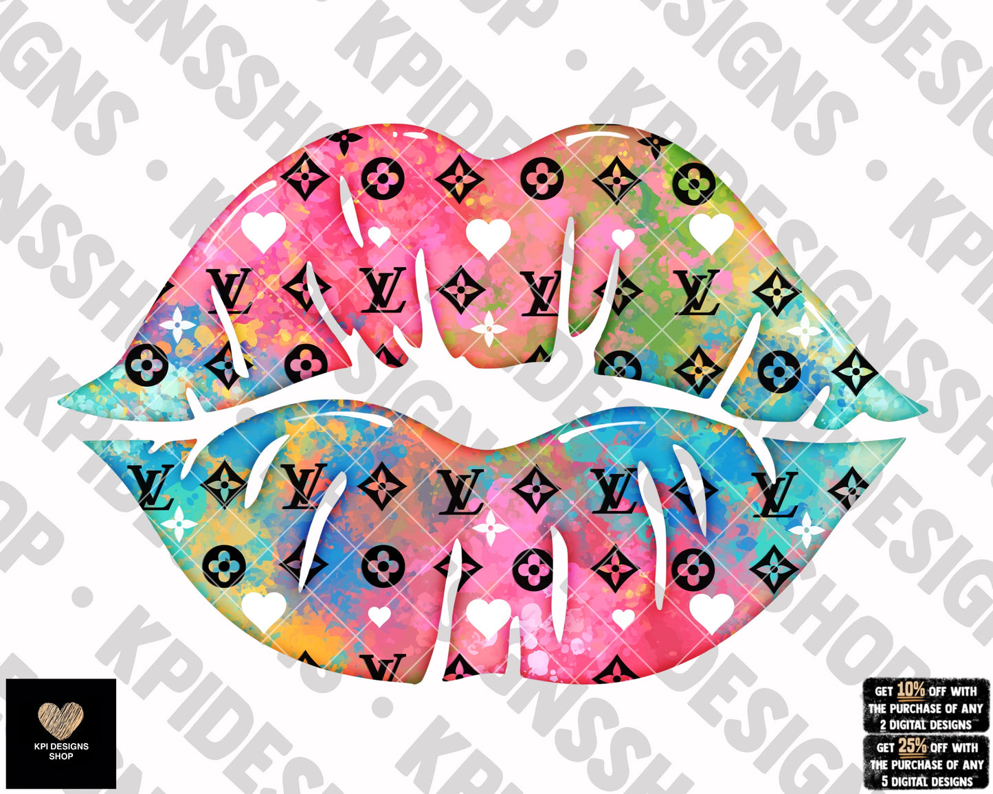 LV Lips Easter - Mar2023 - PNG - Digital Design (Personal Use Recommended)