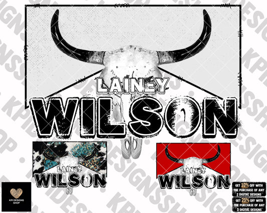 L. Wilson Bullhead (3-pack) - Feb2023 - PNG - Digital Design (Personal Use Recommended)