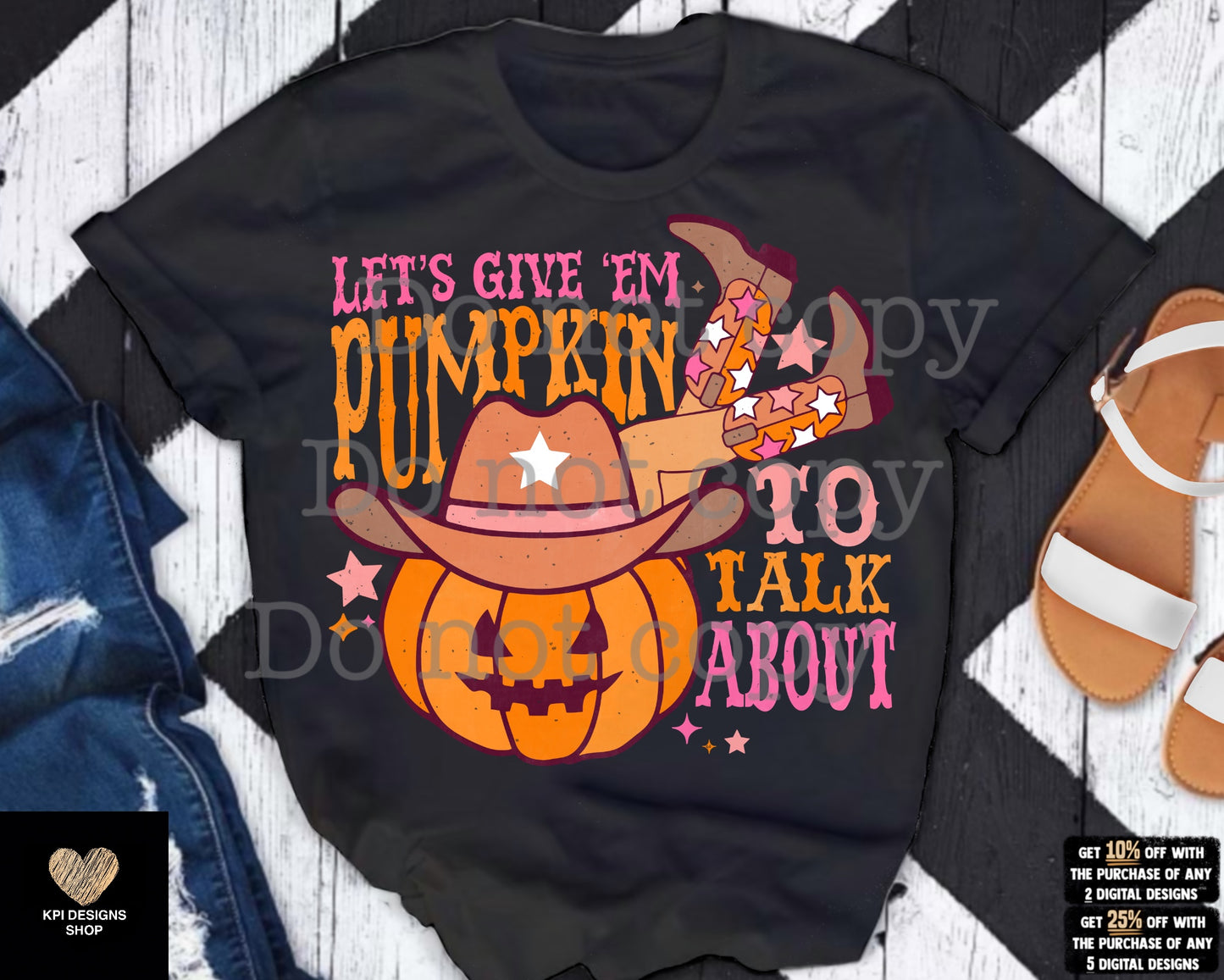 Let's Give 'Em Pumpkin to Talk About (2-pack) - Aug2023 - PNG - Digital Design