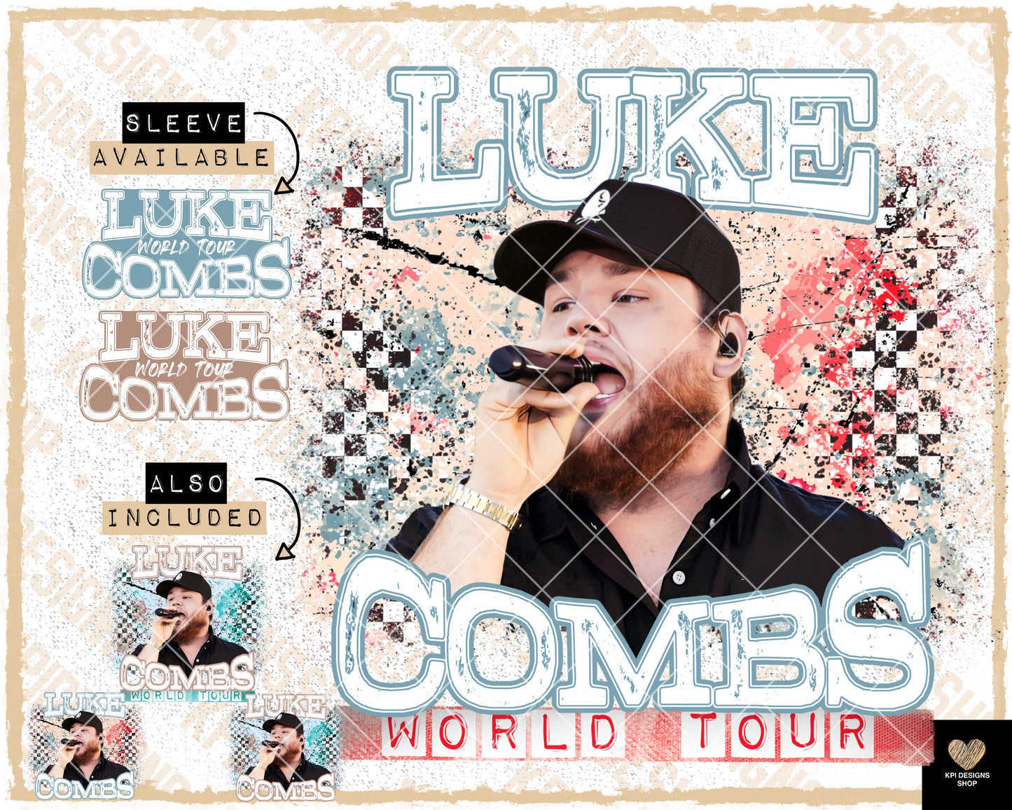 Luke Tour + Matching Pocket (6-pack) - Mar2023 - PNG - Digital Design (Personal Use Recommended)