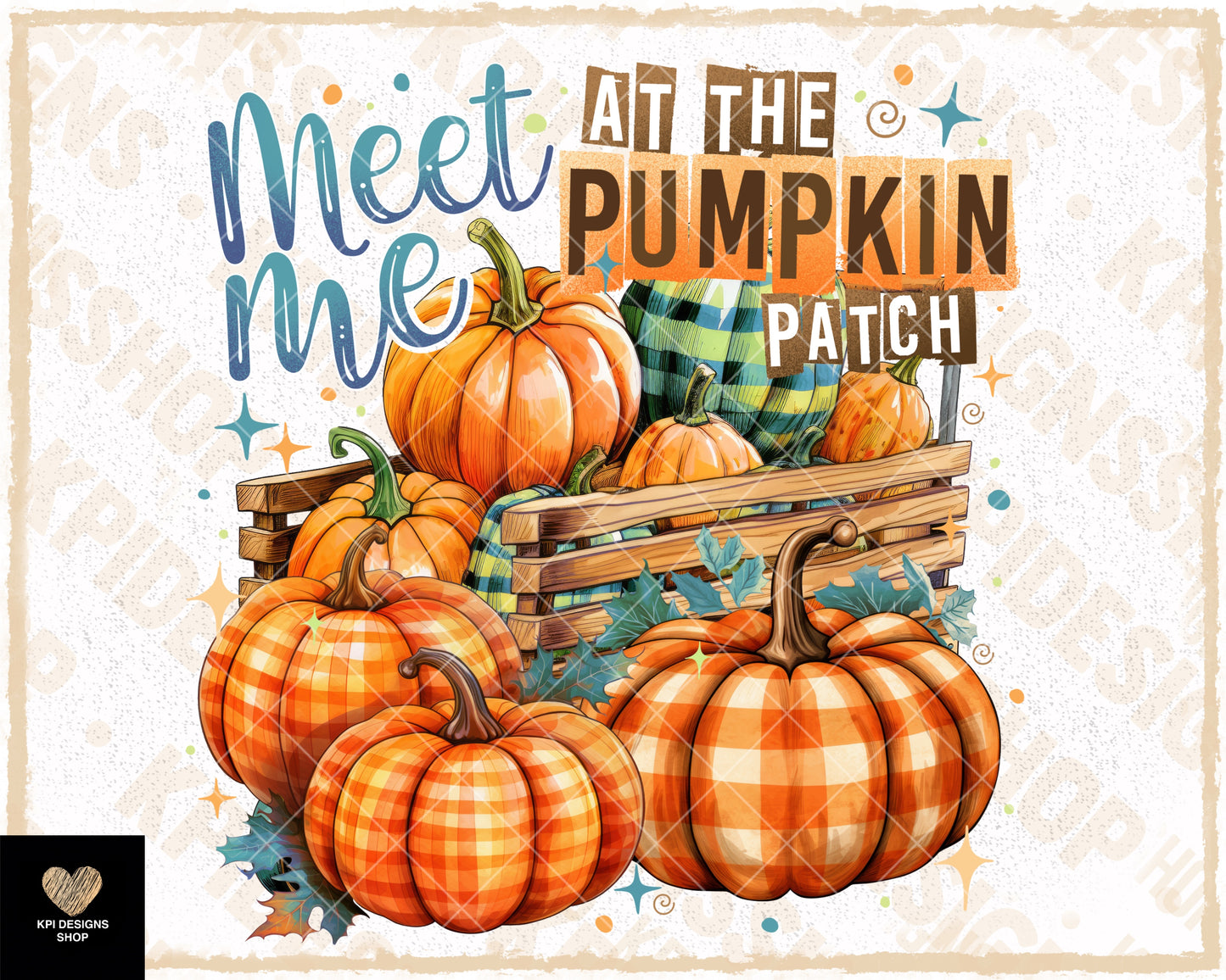 Meet Me at the Pumpkin Patch - Sept2023 - PNG - Digital Design