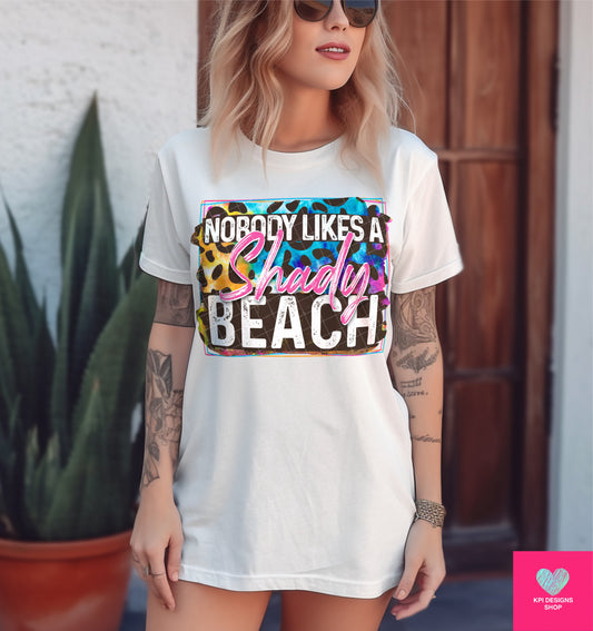 Nobody Likes a Shady Beach - June2024 - PNG - Digital Design