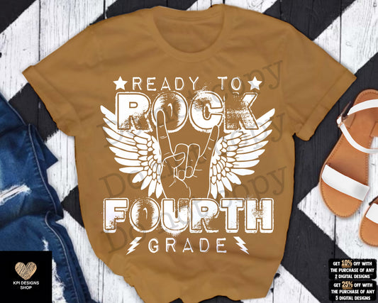 Ready to Rock Fourth Grade (3-pack)- July2023 - PNG - Digital Design