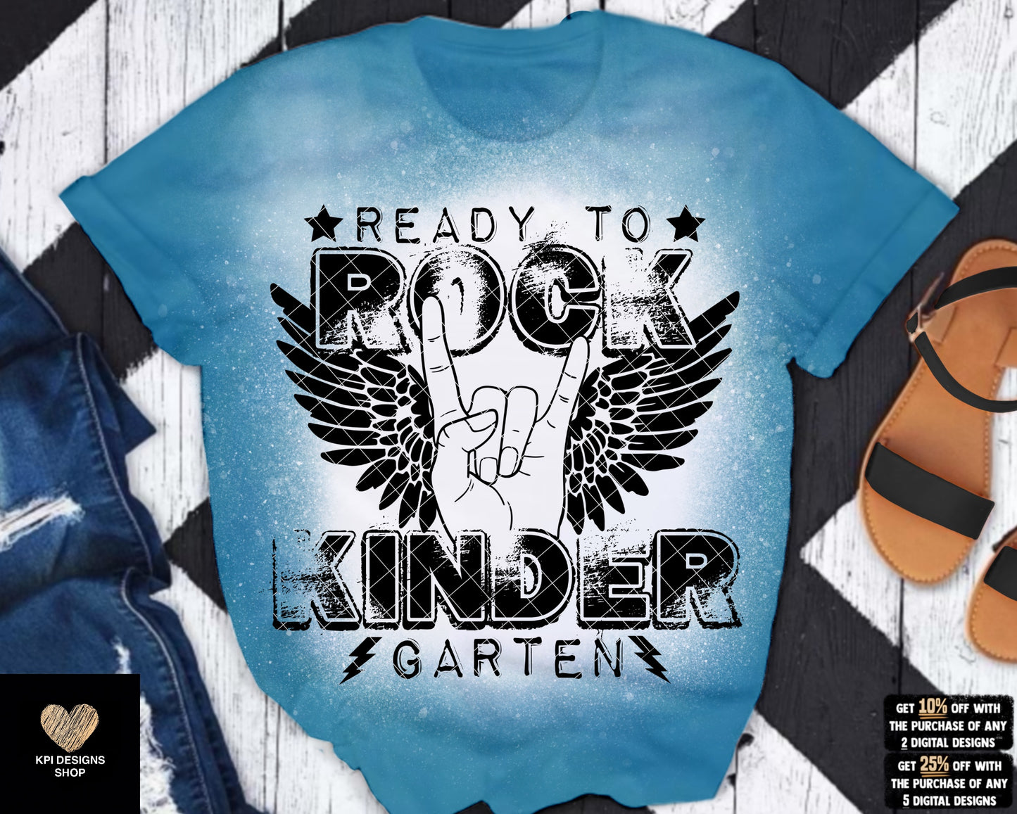 Ready to Rock Kindergarten (3-pack)- July2023 - PNG - Digital Design