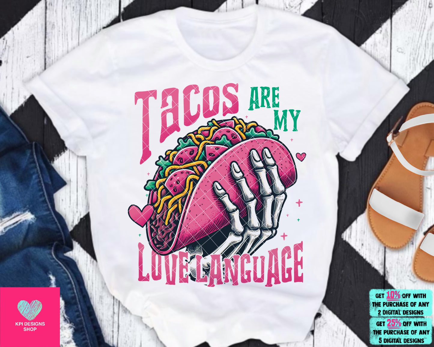 Tacos are my Love Language- Dec2023 - PNG - Digital Design