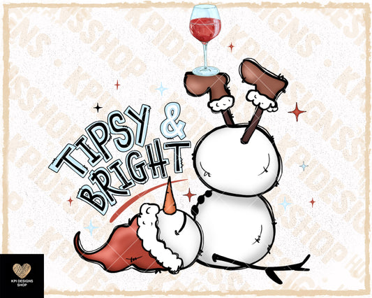 Tipsy & Bright - Oct2023 - PNG - Digital Design