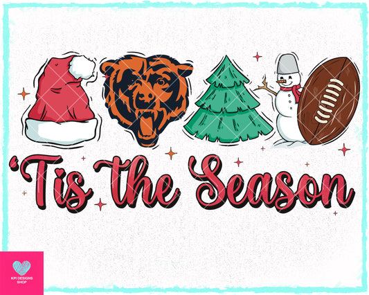 Tis The Season - Bears - Oct2023 - PNG - Digital Design (Personal Use Recommended)