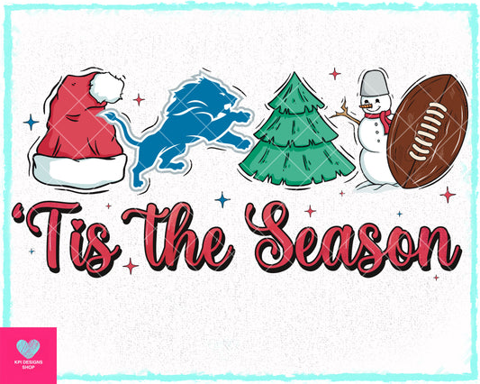 Tis The Season - Lions - Oct2023 - PNG - Digital Design (Personal Use Recommended)