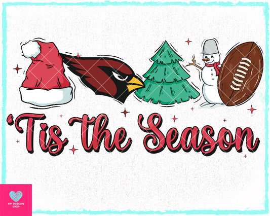 Tis The Season - Cardinals - Oct2023 - PNG - Digital Design (Personal Use Recommended)