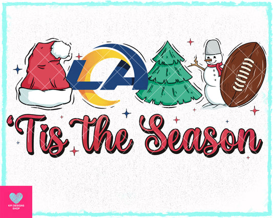 Tis The Season - Rams - Oct2023 - PNG - Digital Design (Personal Use Recommended)