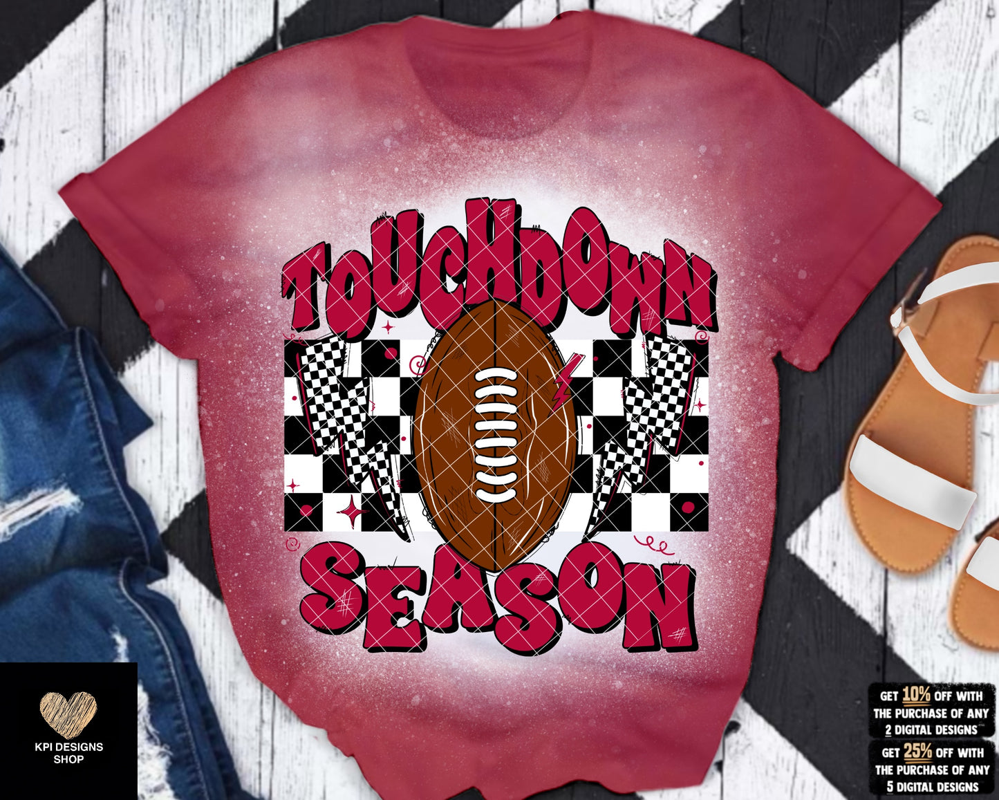 Touchdown Season (12-pack) - PNG - Digital Design