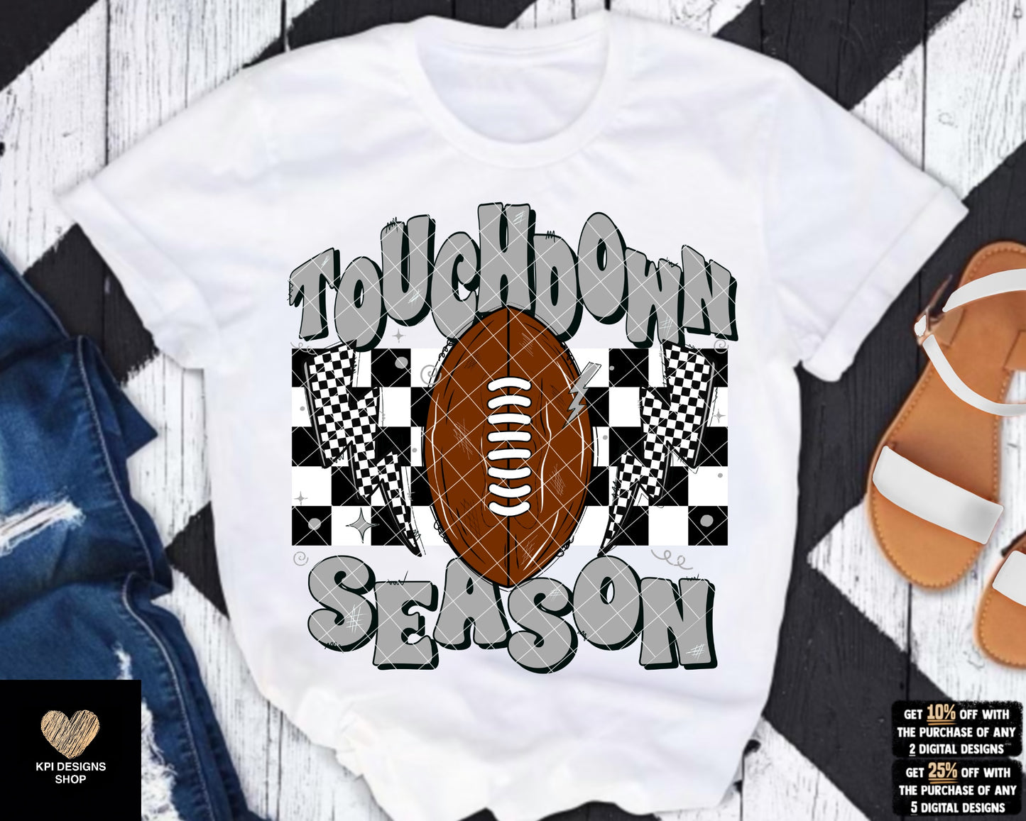 Touchdown Season (12-pack) - PNG - Digital Design