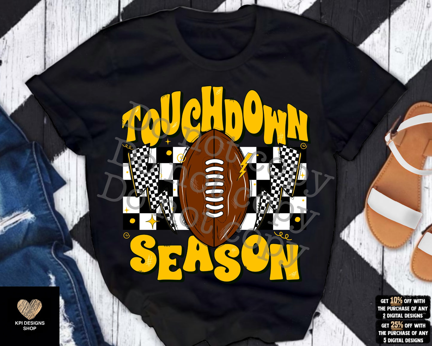 Touchdown Season (12-pack) - PNG - Digital Design