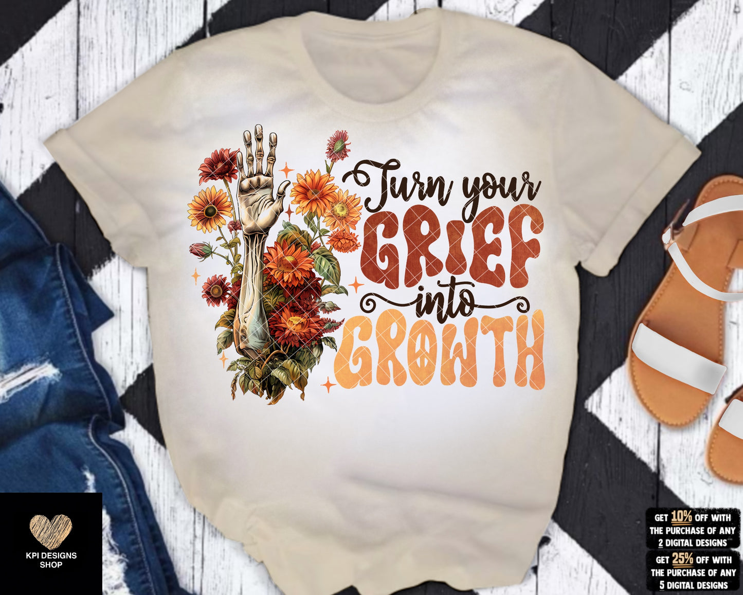 Turn Your Grief into Growth - Aug2023 - PNG - Digital Design