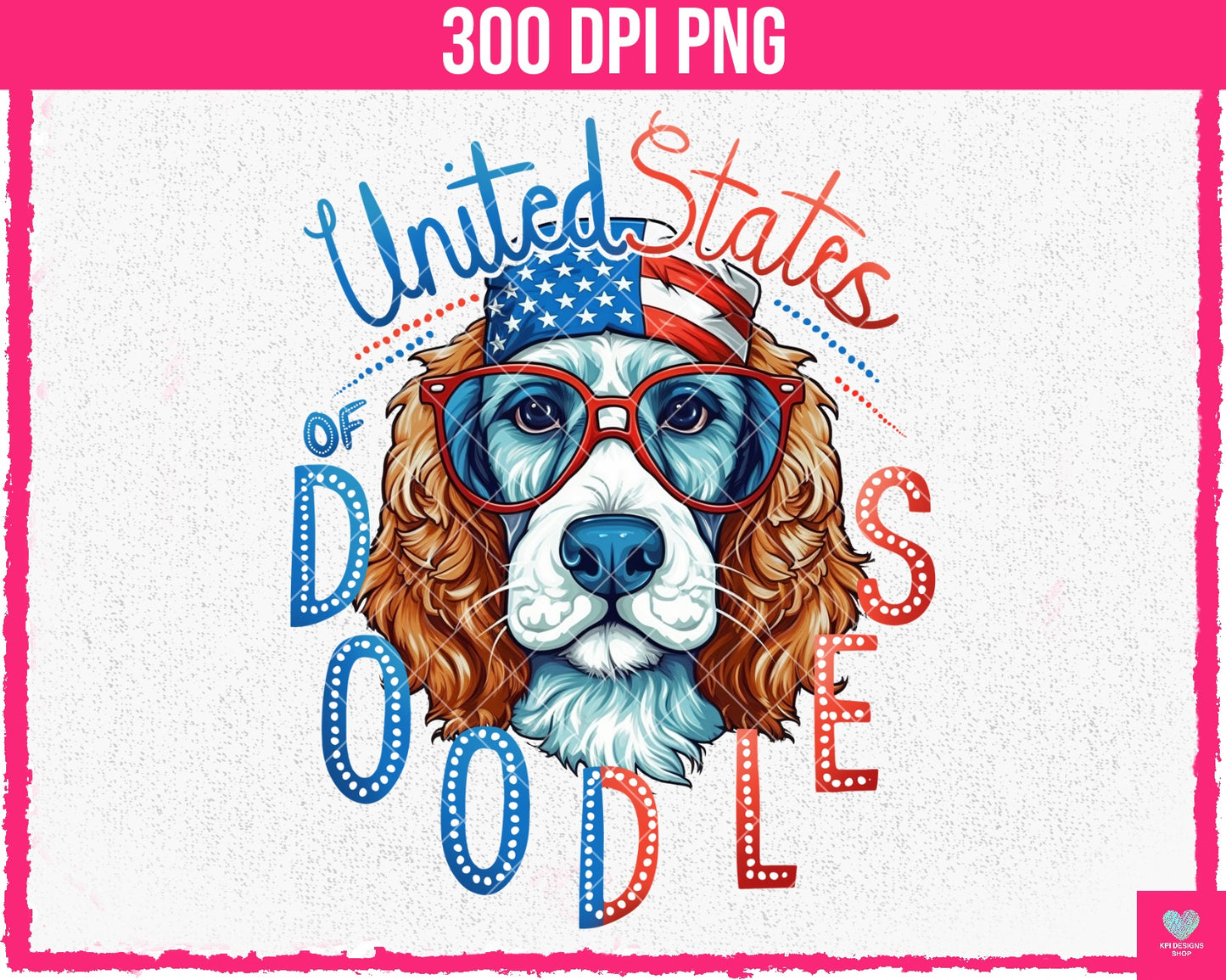 United States of Doodles - June2024 - PNG - Digital Design